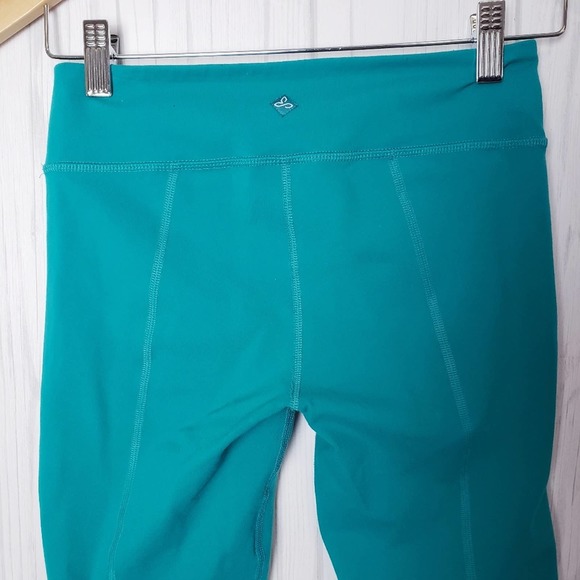 Prana Prism Capri Leggings Green Small - Picture 3 of 8